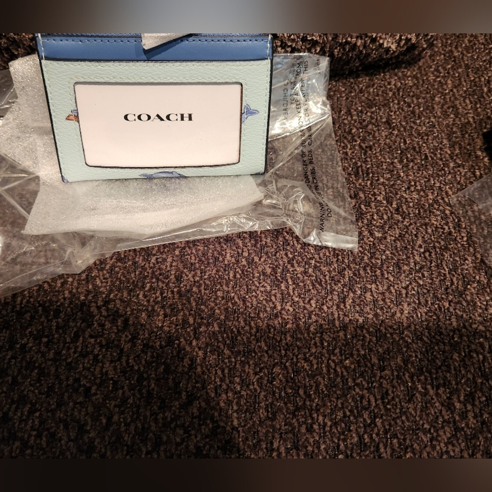 Coach ID card case
